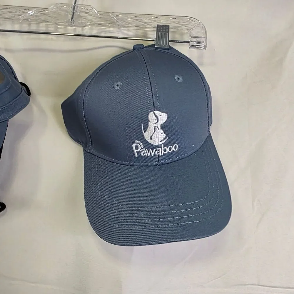 Pawaboo Blue Dog Baseball Hat Cap Size L Adjustable Ear Holes